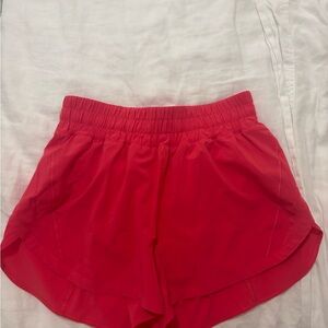 Lululemon Track That 3” Shorts - Hot Pink